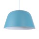 GLOBOSTAR® UPVALE 01286 Μοντέρνο Κρεμαστό Φωτιστικό Οροφής με Ντουί 1 x E27 AC 220-240V IP20 - Γαλάζιο & Λευκό - Μ40 x Π40 x Υ24cm GLOBOSTAR® UPVALE 01286 Μοντέρνο Κρεμαστό Φωτιστικό Οροφής με Ντουί 1 x E27 AC 220-240V IP20 - Γαλάζιο & Λευκό - Μ40 x Π40 x Υ24cm
