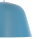 GLOBOSTAR® UPVALE 01286 Μοντέρνο Κρεμαστό Φωτιστικό Οροφής με Ντουί 1 x E27 AC 220-240V IP20 - Γαλάζιο & Λευκό - Μ40 x Π40 x Υ24cm GLOBOSTAR® UPVALE 01286 Μοντέρνο Κρεμαστό Φωτιστικό Οροφής με Ντουί 1 x E27 AC 220-240V IP20 - Γαλάζιο & Λευκό - Μ40 x Π40 x Υ24cm