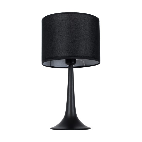 GLOBOSTAR® AMBROSIA 01394 Μοντέρνο Επιτραπέζιο Φωτιστικό Πορτατίφ με Ντουί 1 x E27 AC 220-240V IP20 - Μαύρο - Μ25 x Π25 x Υ46cm GLOBOSTAR® AMBROSIA 01394 Μοντέρνο Επιτραπέζιο Φωτιστικό Πορτατίφ με Ντουί 1 x E27 AC 220-240V IP20 - Μαύρο - Μ25 x Π25 x Υ46cm