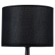 GLOBOSTAR® AMBROSIA 01394 Μοντέρνο Επιτραπέζιο Φωτιστικό Πορτατίφ με Ντουί 1 x E27 AC 220-240V IP20 - Μαύρο - Μ25 x Π25 x Υ46cm GLOBOSTAR® AMBROSIA 01394 Μοντέρνο Επιτραπέζιο Φωτιστικό Πορτατίφ με Ντουί 1 x E27 AC 220-240V IP20 - Μαύρο - Μ25 x Π25 x Υ46cm