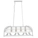 GLOBOSTAR® NEST 01403 Vintage Κρεμαστό Φωτιστικό Οροφής με Ντουί 4 x E27 AC 220-240V IP20 - Λευκό & Πράσινο - Μ103 x Π34 x Υ36.5cm GLOBOSTAR® NEST 01403 Vintage Κρεμαστό Φωτιστικό Οροφής με Ντουί 4 x E27 AC 220-240V IP20 - Λευκό & Πράσινο - Μ103 x Π34 x Υ36.5cm