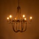 GLOBOSTAR® VICTORIAN 01404 Vintage Κρεμαστό Φωτιστικό Οροφής με Ντουί 6 x E14 AC 220-240V IP20 - Χάλκινο Εφέ Σκουριάς & Μπεζ - Μ85 x Π85 x Υ85cm GLOBOSTAR® VICTORIAN 01404 Vintage Κρεμαστό Φωτιστικό Οροφής με Ντουί 6 x E14 AC 220-240V IP20 - Χάλκινο Εφέ Σκουριάς & Μπεζ - Μ85 x Π85 x Υ85cm