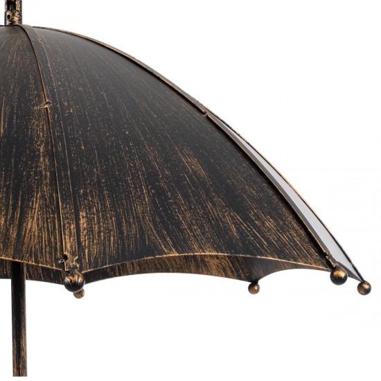 GLOBOSTAR® UMBRELLA 01406 Vintage Κρεμαστό Φωτιστικό Οροφής με Ντουί 5 x E27 AC 220-240V IP20 - Χάλκινο - Μ60 x Π60 x Y65cm GLOBOSTAR® UMBRELLA 01406 Vintage Κρεμαστό Φωτιστικό Οροφής με Ντουί 5 x E27 AC 220-240V IP20 - Χάλκινο - Μ60 x Π60 x Y65cm
