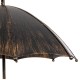 GLOBOSTAR® UMBRELLA 01406 Vintage Κρεμαστό Φωτιστικό Οροφής με Ντουί 5 x E27 AC 220-240V IP20 - Χάλκινο - Μ60 x Π60 x Y65cm GLOBOSTAR® UMBRELLA 01406 Vintage Κρεμαστό Φωτιστικό Οροφής με Ντουί 5 x E27 AC 220-240V IP20 - Χάλκινο - Μ60 x Π60 x Y65cm