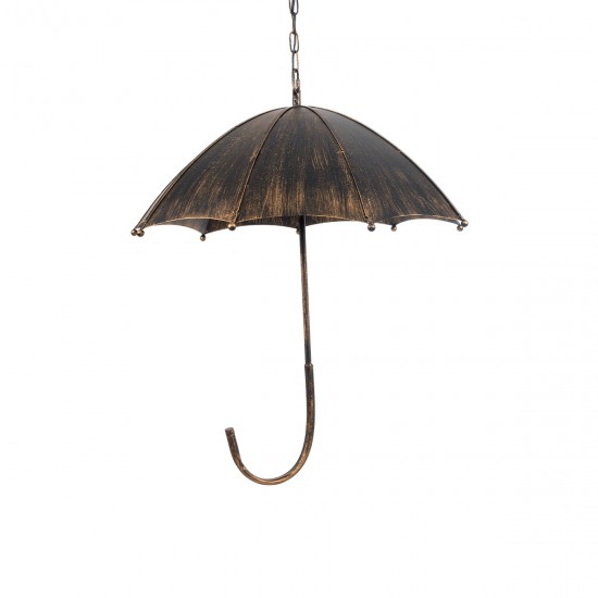 GLOBOSTAR® UMBRELLA 01406 Vintage Κρεμαστό Φωτιστικό Οροφής με Ντουί 5 x E27 AC 220-240V IP20 - Χάλκινο - Μ60 x Π60 x Y65cm GLOBOSTAR® UMBRELLA 01406 Vintage Κρεμαστό Φωτιστικό Οροφής με Ντουί 5 x E27 AC 220-240V IP20 - Χάλκινο - Μ60 x Π60 x Y65cm