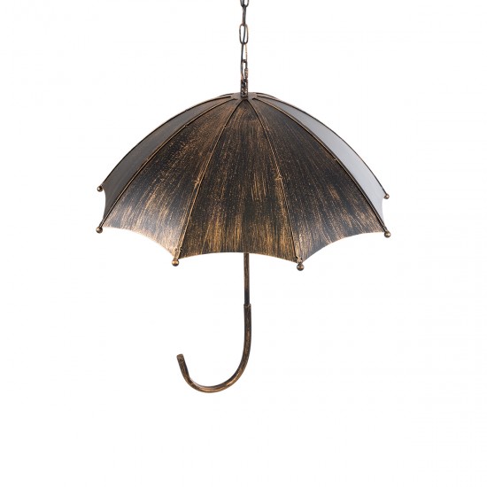 GLOBOSTAR® UMBRELLA 01406 Vintage Κρεμαστό Φωτιστικό Οροφής με Ντουί 5 x E27 AC 220-240V IP20 - Χάλκινο - Μ60 x Π60 x Y65cm GLOBOSTAR® UMBRELLA 01406 Vintage Κρεμαστό Φωτιστικό Οροφής με Ντουί 5 x E27 AC 220-240V IP20 - Χάλκινο - Μ60 x Π60 x Y65cm