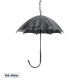 GLOBOSTAR® UMBRELLA 01407 Vintage Κρεμαστό Φωτιστικό Οροφής με Ντουί 5 x E27 AC 220-240V IP20 - Ασημί - Μ60 x Π60 x Y65cm GLOBOSTAR® UMBRELLA 01407 Vintage Κρεμαστό Φωτιστικό Οροφής με Ντουί 5 x E27 AC 220-240V IP20 - Ασημί - Μ60 x Π60 x Y65cm