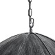 GLOBOSTAR® UMBRELLA 01407 Vintage Κρεμαστό Φωτιστικό Οροφής με Ντουί 5 x E27 AC 220-240V IP20 - Ασημί - Μ60 x Π60 x Y65cm GLOBOSTAR® UMBRELLA 01407 Vintage Κρεμαστό Φωτιστικό Οροφής με Ντουί 5 x E27 AC 220-240V IP20 - Ασημί - Μ60 x Π60 x Y65cm