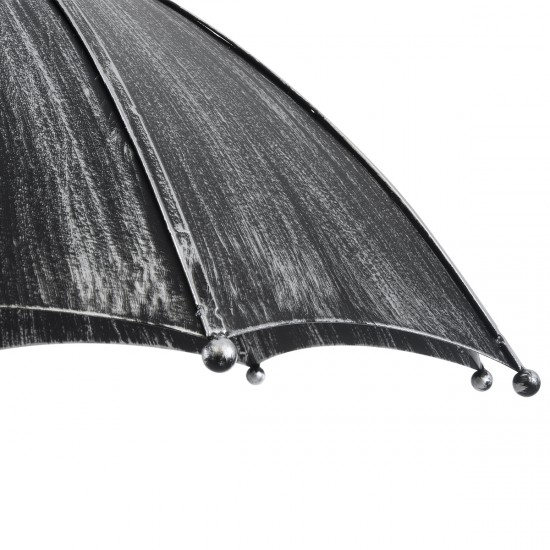 GLOBOSTAR® UMBRELLA 01407 Vintage Κρεμαστό Φωτιστικό Οροφής με Ντουί 5 x E27 AC 220-240V IP20 - Ασημί - Μ60 x Π60 x Y65cm GLOBOSTAR® UMBRELLA 01407 Vintage Κρεμαστό Φωτιστικό Οροφής με Ντουί 5 x E27 AC 220-240V IP20 - Ασημί - Μ60 x Π60 x Y65cm