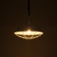 GLOBOSTAR® CRANE 01409 Vintage Κρεμαστό Φωτιστικό Οροφής με Ντουί 1 x E27 AC 220-240V IP20 - Λευκό & Μπεζ - Μ36 x Π36 x Υ31cm