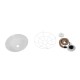GLOBOSTAR® PUPPET 01412 Vintage Κρεμαστό Φωτιστικό Οροφής με Ντουί 1 x E27 AC 220-240V IP20 - Λευκό & Μπεζ - Μ36 x Π36 x Y31cm GLOBOSTAR® PUPPET 01412 Vintage Κρεμαστό Φωτιστικό Οροφής με Ντουί 1 x E27 AC 220-240V IP20 - Λευκό & Μπεζ - Μ36 x Π36 x Y31cm