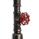 GLOBOSTAR® SPIGOT 01414 Vintage Κρεμαστό Φωτιστικό Οροφής με Ντουί 1 x E27 AC 220-240V IP20 - Καφέ & Κόκκινο - Μ5 x Π5 x Y20cm GLOBOSTAR® SPIGOT 01414 Vintage Κρεμαστό Φωτιστικό Οροφής με Ντουί 1 x E27 AC 220-240V IP20 - Καφέ & Κόκκινο - Μ5 x Π5 x Y20cm