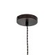 GLOBOSTAR® SPIGOT 01414 Vintage Κρεμαστό Φωτιστικό Οροφής με Ντουί 1 x E27 AC 220-240V IP20 - Καφέ & Κόκκινο - Μ5 x Π5 x Y20cm GLOBOSTAR® SPIGOT 01414 Vintage Κρεμαστό Φωτιστικό Οροφής με Ντουί 1 x E27 AC 220-240V IP20 - Καφέ & Κόκκινο - Μ5 x Π5 x Y20cm