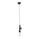 GLOBOSTAR® SPIGOT 01414 Vintage Κρεμαστό Φωτιστικό Οροφής με Ντουί 1 x E27 AC 220-240V IP20 - Καφέ & Κόκκινο - Μ5 x Π5 x Y20cm GLOBOSTAR® SPIGOT 01414 Vintage Κρεμαστό Φωτιστικό Οροφής με Ντουί 1 x E27 AC 220-240V IP20 - Καφέ & Κόκκινο - Μ5 x Π5 x Y20cm