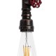 GLOBOSTAR® SPIGOT 01414 Vintage Κρεμαστό Φωτιστικό Οροφής με Ντουί 1 x E27 AC 220-240V IP20 - Καφέ & Κόκκινο - Μ5 x Π5 x Y20cm GLOBOSTAR® SPIGOT 01414 Vintage Κρεμαστό Φωτιστικό Οροφής με Ντουί 1 x E27 AC 220-240V IP20 - Καφέ & Κόκκινο - Μ5 x Π5 x Y20cm
