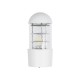 GLOBOSTAR® NEWI 01418 Μοντέρνο Φωτιστικό Τοίχου - Απλίκα με Ντουί 1 x E27 AC 220-240V IP20 - Λευκό - Μ11 x Π17 x Υ25cm GLOBOSTAR® NEWI 01418 Μοντέρνο Φωτιστικό Τοίχου - Απλίκα με Ντουί 1 x E27 AC 220-240V IP20 - Λευκό - Μ11 x Π17 x Υ25cm