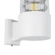 GLOBOSTAR® NEWI 01418 Μοντέρνο Φωτιστικό Τοίχου - Απλίκα με Ντουί 1 x E27 AC 220-240V IP20 - Λευκό - Μ11 x Π17 x Υ25cm GLOBOSTAR® NEWI 01418 Μοντέρνο Φωτιστικό Τοίχου - Απλίκα με Ντουί 1 x E27 AC 220-240V IP20 - Λευκό - Μ11 x Π17 x Υ25cm