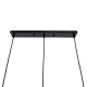 GLOBOSTAR® LANA 01425 Μοντέρνο Κρεμαστό Φωτιστικό Οροφής με Ντουί 3 x E27 AC 220-240V IP20 - Μαύρο & Καφέ - Μ60 x Π13 x Υ18cm GLOBOSTAR® LANA 01425 Μοντέρνο Κρεμαστό Φωτιστικό Οροφής με Ντουί 3 x E27 AC 220-240V IP20 - Μαύρο & Καφέ - Μ60 x Π13 x Υ18cm