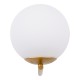 GLOBOSTAR® JADA 01426 Μοντέρνο Φωτιστικό Τοίχου - Απλίκα με Ντουί 1 x E27 AC 220-240V IP20 - Χρυσό & Λευκό - Μ15 x Π21.5 x Υ18cm GLOBOSTAR® JADA 01426 Μοντέρνο Φωτιστικό Τοίχου - Απλίκα με Ντουί 1 x E27 AC 220-240V IP20 - Χρυσό & Λευκό - Μ15 x Π21.5 x Υ18cm