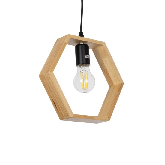 GLOBOSTAR® ELISE 01429 Μοντέρνο Κρεμαστό Φωτιστικό Οροφής με Ντουί 1 x E27 AC 220-240V IP20 - Μπεζ & Μαύρο - Μ26 x Π8 x Υ25cm GLOBOSTAR® ELISE 01429 Μοντέρνο Κρεμαστό Φωτιστικό Οροφής με Ντουί 1 x E27 AC 220-240V IP20 - Μπεζ & Μαύρο - Μ26 x Π8 x Υ25cm