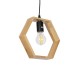 GLOBOSTAR® ELISE 01429 Μοντέρνο Κρεμαστό Φωτιστικό Οροφής με Ντουί 1 x E27 AC 220-240V IP20 - Μπεζ & Μαύρο - Μ26 x Π8 x Υ25cm GLOBOSTAR® ELISE 01429 Μοντέρνο Κρεμαστό Φωτιστικό Οροφής με Ντουί 1 x E27 AC 220-240V IP20 - Μπεζ & Μαύρο - Μ26 x Π8 x Υ25cm