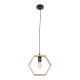 GLOBOSTAR® ELISE 01429 Μοντέρνο Κρεμαστό Φωτιστικό Οροφής με Ντουί 1 x E27 AC 220-240V IP20 - Μπεζ & Μαύρο - Μ26 x Π8 x Υ25cm GLOBOSTAR® ELISE 01429 Μοντέρνο Κρεμαστό Φωτιστικό Οροφής με Ντουί 1 x E27 AC 220-240V IP20 - Μπεζ & Μαύρο - Μ26 x Π8 x Υ25cm