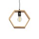 GLOBOSTAR® ELISE 01429 Μοντέρνο Κρεμαστό Φωτιστικό Οροφής με Ντουί 1 x E27 AC 220-240V IP20 - Μπεζ & Μαύρο - Μ26 x Π8 x Υ25cm GLOBOSTAR® ELISE 01429 Μοντέρνο Κρεμαστό Φωτιστικό Οροφής με Ντουί 1 x E27 AC 220-240V IP20 - Μπεζ & Μαύρο - Μ26 x Π8 x Υ25cm