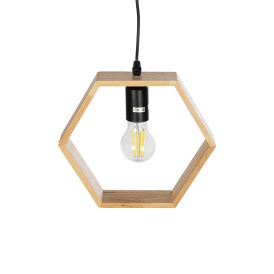 GLOBOSTAR® ELISE 01429 Μοντέρνο Κρεμαστό Φωτιστικό Οροφής με Ντουί 1 x E27 AC 220-240V IP20 - Μπεζ & Μαύρο - Μ26 x Π8 x Υ25cm GLOBOSTAR® ELISE 01429 Μοντέρνο Κρεμαστό Φωτιστικό Οροφής με Ντουί 1 x E27 AC 220-240V IP20 - Μπεζ & Μαύρο - Μ26 x Π8 x Υ25cm