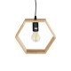 GLOBOSTAR® ELISE 01429 Μοντέρνο Κρεμαστό Φωτιστικό Οροφής με Ντουί 1 x E27 AC 220-240V IP20 - Μπεζ & Μαύρο - Μ26 x Π8 x Υ25cm GLOBOSTAR® ELISE 01429 Μοντέρνο Κρεμαστό Φωτιστικό Οροφής με Ντουί 1 x E27 AC 220-240V IP20 - Μπεζ & Μαύρο - Μ26 x Π8 x Υ25cm