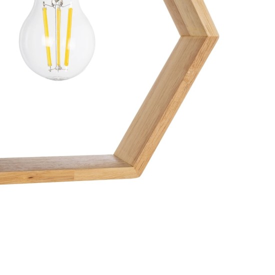 GLOBOSTAR® ELISE 01429 Μοντέρνο Κρεμαστό Φωτιστικό Οροφής με Ντουί 1 x E27 AC 220-240V IP20 - Μπεζ & Μαύρο - Μ26 x Π8 x Υ25cm GLOBOSTAR® ELISE 01429 Μοντέρνο Κρεμαστό Φωτιστικό Οροφής με Ντουί 1 x E27 AC 220-240V IP20 - Μπεζ & Μαύρο - Μ26 x Π8 x Υ25cm