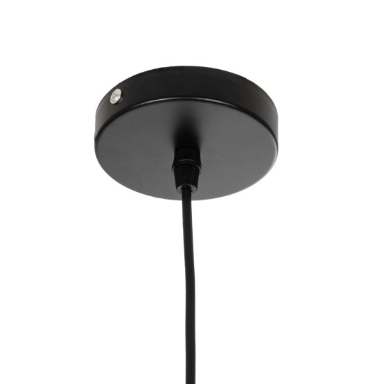 GLOBOSTAR® ELISE 01429 Μοντέρνο Κρεμαστό Φωτιστικό Οροφής με Ντουί 1 x E27 AC 220-240V IP20 - Μπεζ & Μαύρο - Μ26 x Π8 x Υ25cm GLOBOSTAR® ELISE 01429 Μοντέρνο Κρεμαστό Φωτιστικό Οροφής με Ντουί 1 x E27 AC 220-240V IP20 - Μπεζ & Μαύρο - Μ26 x Π8 x Υ25cm