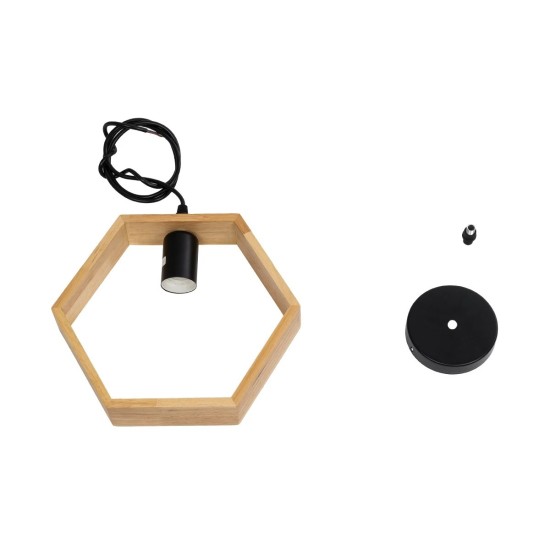 GLOBOSTAR® ELISE 01429 Μοντέρνο Κρεμαστό Φωτιστικό Οροφής με Ντουί 1 x E27 AC 220-240V IP20 - Μπεζ & Μαύρο - Μ26 x Π8 x Υ25cm GLOBOSTAR® ELISE 01429 Μοντέρνο Κρεμαστό Φωτιστικό Οροφής με Ντουί 1 x E27 AC 220-240V IP20 - Μπεζ & Μαύρο - Μ26 x Π8 x Υ25cm