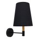 GLOBOSTAR® LYDFORD 01432 Μοντέρνο Φωτιστικό Τοίχου - Απλίκα με Ντουί 1 x E27 AC 220-240V IP20 - Μαύρο & Μπεζ - Μ20 x Π28 x Υ36cm GLOBOSTAR® LYDFORD 01432 Μοντέρνο Φωτιστικό Τοίχου - Απλίκα με Ντουί 1 x E27 AC 220-240V IP20 - Μαύρο & Μπεζ - Μ20 x Π28 x Υ36cm