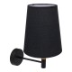 GLOBOSTAR® LYDFORD 01432 Μοντέρνο Φωτιστικό Τοίχου - Απλίκα με Ντουί 1 x E27 AC 220-240V IP20 - Μαύρο & Μπεζ - Μ20 x Π28 x Υ36cm GLOBOSTAR® LYDFORD 01432 Μοντέρνο Φωτιστικό Τοίχου - Απλίκα με Ντουί 1 x E27 AC 220-240V IP20 - Μαύρο & Μπεζ - Μ20 x Π28 x Υ36cm