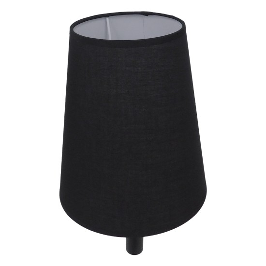 GLOBOSTAR® LYDFORD 01432 Μοντέρνο Φωτιστικό Τοίχου - Απλίκα με Ντουί 1 x E27 AC 220-240V IP20 - Μαύρο & Μπεζ - Μ20 x Π28 x Υ36cm GLOBOSTAR® LYDFORD 01432 Μοντέρνο Φωτιστικό Τοίχου - Απλίκα με Ντουί 1 x E27 AC 220-240V IP20 - Μαύρο & Μπεζ - Μ20 x Π28 x Υ36cm