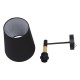 GLOBOSTAR® LYDFORD 01432 Μοντέρνο Φωτιστικό Τοίχου - Απλίκα με Ντουί 1 x E27 AC 220-240V IP20 - Μαύρο & Μπεζ - Μ20 x Π28 x Υ36cm GLOBOSTAR® LYDFORD 01432 Μοντέρνο Φωτιστικό Τοίχου - Απλίκα με Ντουί 1 x E27 AC 220-240V IP20 - Μαύρο & Μπεζ - Μ20 x Π28 x Υ36cm
