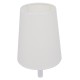 GLOBOSTAR® LYDFORD 01433 Μοντέρνο Φωτιστικό Τοίχου - Απλίκα με Ντουί 1 x E27 AC 220-240V IP20 - Λευκό & Μπέζ - Μ20 x Π28 x Υ36cm