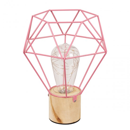 GLOBOSTAR® ANTLER 01442 Μοντέρνο Επιτραπέζιο Φωτιστικό LED 2.2W 154lm 360° DC 5V IP20 Θερμό Λευκό 2700K - DIODE - Ροζ & Μπεζ - Μ19 x Π19 x Υ23cm - 2 Χρόνια Εγγύηση GLOBOSTAR® ANTLER 01442 Μοντέρνο Επιτραπέζιο Φωτιστικό LED 2.2W 154lm 360° DC 5V IP20 Θερμό Λευκό 2700K - DIODE - Ροζ & Μπεζ - Μ19 x Π19 x Υ23cm - 2 Χρόνια Εγγύηση