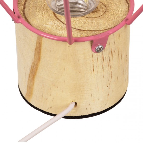 GLOBOSTAR® ANTLER 01442 Μοντέρνο Επιτραπέζιο Φωτιστικό LED 2.2W 154lm 360° DC 5V IP20 Θερμό Λευκό 2700K - DIODE - Ροζ & Μπεζ - Μ19 x Π19 x Υ23cm - 2 Χρόνια Εγγύηση GLOBOSTAR® ANTLER 01442 Μοντέρνο Επιτραπέζιο Φωτιστικό LED 2.2W 154lm 360° DC 5V IP20 Θερμό Λευκό 2700K - DIODE - Ροζ & Μπεζ - Μ19 x Π19 x Υ23cm - 2 Χρόνια Εγγύηση