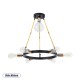 GLOBOSTAR® SAILOR 01445 Μοντέρνο Φωτιστικό Οροφής με Ντουί 7 x E27 AC 220-240V IP20 - Πολύχρωμο - Μ55 x Π55 x Υ55cm GLOBOSTAR® SAILOR 01445 Μοντέρνο Φωτιστικό Οροφής με Ντουί 7 x E27 AC 220-240V IP20 - Πολύχρωμο - Μ55 x Π55 x Υ55cm