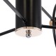 GLOBOSTAR® NEXUS 01446 Μοντέρνο Φωτιστικό Οροφής με Ντουί 6 x E27 AC 220-240V IP20 - Μαύρο & Χάλκινο - Μ105 x Π105 x Υ70cm GLOBOSTAR® NEXUS 01446 Μοντέρνο Φωτιστικό Οροφής με Ντουί 6 x E27 AC 220-240V IP20 - Μαύρο & Χάλκινο - Μ105 x Π105 x Υ70cm