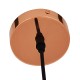 GLOBOSTAR® DIXAR 01465 Μοντέρνο Κρεμαστό Φωτιστικό Οροφής με Ντουί 1 x E27 AC 220-240V IP20 - Χάλκινο - Μ36 x Π36 x Υ45cm