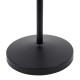 GLOBOSTAR® AUDREY 01468 Vintage Επιδαπέδιο Φωτιστικό με Ντουί 1 x E27 AC 220-240V IP20 - Μαύρο - Μ15 x Π15 x Υ190cm