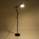 GLOBOSTAR® AUDREY 01468 Vintage Επιδαπέδιο Φωτιστικό με Ντουί 1 x E27 AC 220-240V IP20 - Μαύρο - Μ15 x Π15 x Υ190cm