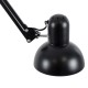 GLOBOSTAR® AUDREY 01468 Vintage Επιδαπέδιο Φωτιστικό με Ντουί 1 x E27 AC 220-240V IP20 - Μαύρο - Μ15 x Π15 x Υ190cm