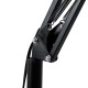 GLOBOSTAR® AUDREY 01468 Vintage Επιδαπέδιο Φωτιστικό με Ντουί 1 x E27 AC 220-240V IP20 - Μαύρο - Μ15 x Π15 x Υ190cm