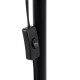 GLOBOSTAR® AUDREY 01468 Vintage Επιδαπέδιο Φωτιστικό με Ντουί 1 x E27 AC 220-240V IP20 - Μαύρο - Μ15 x Π15 x Υ190cm