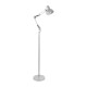 GLOBOSTAR® AUDREY 01469 Vintage Επιδαπέδιο Φωτιστικό με Ντουί 1 x E27 AC 220-240V IP20 - Ασημί - Μ15 x Π15 x Υ190cm GLOBOSTAR® AUDREY 01469 Vintage Επιδαπέδιο Φωτιστικό με Ντουί 1 x E27 AC 220-240V IP20 - Ασημί - Μ15 x Π15 x Υ190cm