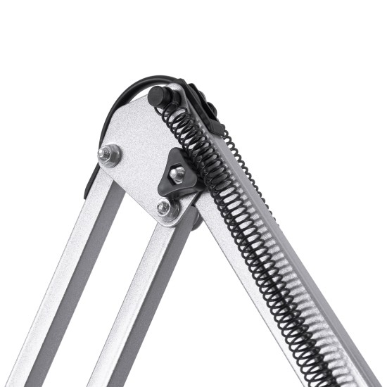 GLOBOSTAR® AUDREY 01469 Vintage Επιδαπέδιο Φωτιστικό με Ντουί 1 x E27 AC 220-240V IP20 - Ασημί - Μ15 x Π15 x Υ190cm GLOBOSTAR® AUDREY 01469 Vintage Επιδαπέδιο Φωτιστικό με Ντουί 1 x E27 AC 220-240V IP20 - Ασημί - Μ15 x Π15 x Υ190cm