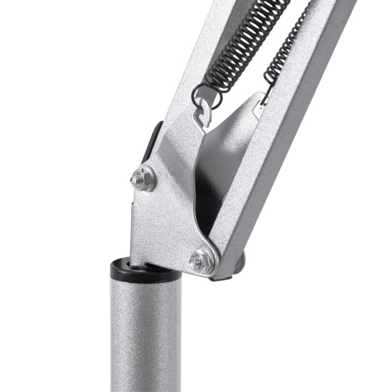 GLOBOSTAR® AUDREY 01469 Vintage Επιδαπέδιο Φωτιστικό με Ντουί 1 x E27 AC 220-240V IP20 - Ασημί - Μ15 x Π15 x Υ190cm GLOBOSTAR® AUDREY 01469 Vintage Επιδαπέδιο Φωτιστικό με Ντουί 1 x E27 AC 220-240V IP20 - Ασημί - Μ15 x Π15 x Υ190cm